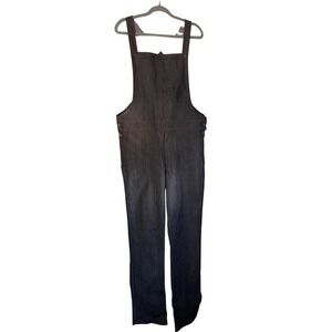 Rousers Overalls Mens 36x34 Dark Wash Denim Bib Workwear Made in USA No. 0070